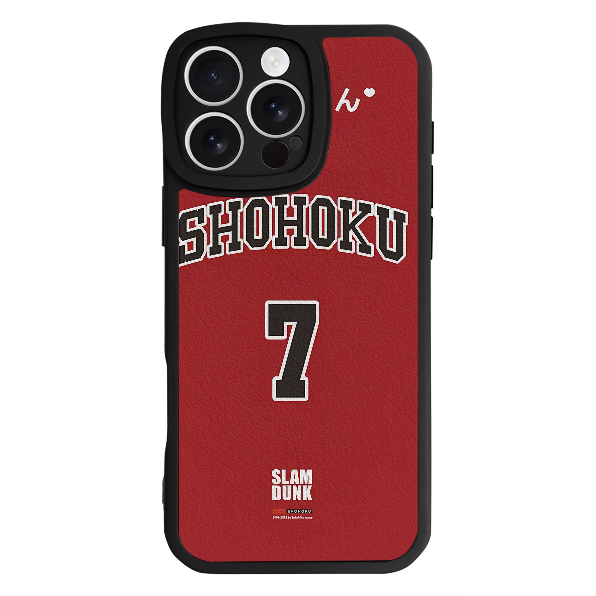 （画像用） SLAM DUNK／スラムダンク 【iPhone 16シリーズ対応】シリコンスマホケース（レザー調） 材質：シリコン